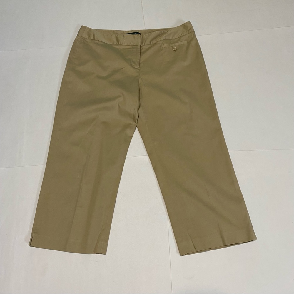 72. Atelier Stylish Tan Wide-Leg Pants